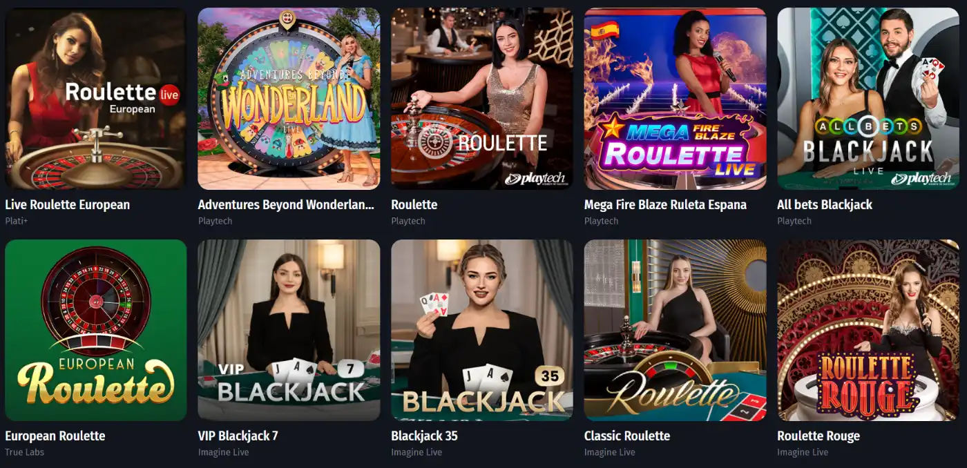 Winshark Casino en Vivo